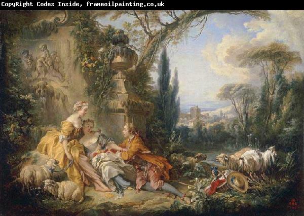 Francois Boucher Charms of Country Life